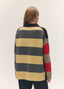 &Daughter - Trui - Torin Polo Shirt - Multi Stripe