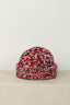 Ganni - Muts - Graphic Wool Handknit Beanie - Racing red