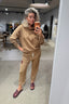 FREE CITY - Hoodie - Basic Goodness LT Terry Fluff- Bronzer