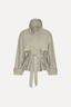 Rotate - Jas - Short Trench Coat - Aluminum