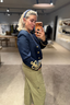 Ralph Lauren - Jacket - Double Breasted Cropped Wool Jacket - Navy