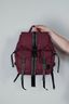Ganni - Rugzak - Re-Tech Sport Nylon Backpack - Windsor Wine