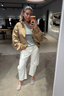 Nili Lotan - broek - Shon - eggshell