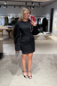 Rotate - Jurk - Fitted Tailored Dress - Black