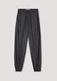 RÓHE - Broek - Balloon Track Pants - Dark Grey Melange