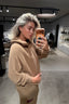 FREE CITY - Hoodie - Basic Goodness LT Terry Fluff- Bronzer
