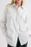 TWP - Blouse - Highway Man - White / Green