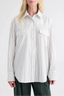 TWP - Blouse - Highway Man - White / Green