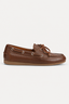 Posa - Loafers - Boat Loafer Soft Leather - Walnut