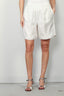 RÓHE - Shorts - Taped Silk Shorts - Cream