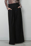 Tibi - Broek - Tropical Wool Walker Wide Leg Pant - Black