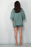 Bongusta - T-shirt - Naram Oversized Shirt - Sea Foam & Deep Teal