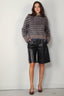 Lisa Yang - Sweater - Floren Stripes - Truffle Night Fall