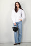 Closed - Blouse - Pleated Sleeve Shirt -  White