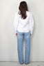 Closed - Blouse - Pleated Sleeve Shirt -  White