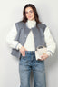 Xirena - Jack - Varsity Jacket - Gravel Chalk