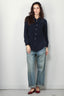 Denimist - Blouse - Boyfriend - Navy Gauze