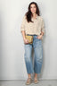 Denimist - Blouse - Utility Shirt - Light Sand Gauze