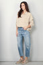 Denimist - Blouse - Utility Shirt - Light Sand Gauze