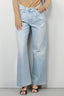 R13 - jeans - DAMON PLEATED WIDE - LENNON BLUE