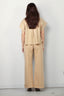 forte_forte - Blouse - BCI Cotton Popline Boxy Sleeveless Shirt - Dune