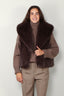 Alter Ego - Gilet - Gisele -  Dark brown