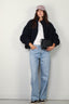 Sea Me Happy - Bomber - Billy Bomber Wool uni -  Navy blue