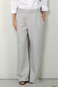 Halfboy - Broek - Suit jersey pants -  Light grey melange