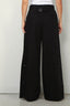 Tibi - Broek - Bio twill triple pleat pant -  Black