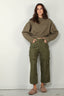 Halfboy - Sweater - Crew crop -  Dark olive