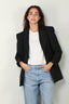 RÓHE - Blazer - High vent tailored jacket -  Black