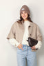 Alter Ego - Poncho - Lena -  Beige melange