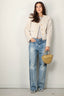 Halfboy - Jas - Shearling alice jkt reverse -  Off white