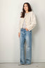 Halfboy - Jas - Shearling alice jkt reverse -  Off white