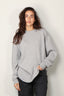 Extreme Cashmere - trui - 53 Crew Hop - grey