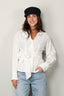 Max Mara - Blouse - Torino -  Optical white