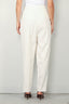 RÓHE - broek - Double pleat tailored - cream