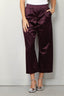 Sea Me Happy - Broek - Dungha pants shiny cotton -  Plum