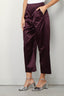 Sea Me Happy - Broek - Dungha pants shiny cotton -  Plum