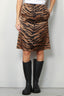 6397 - Rok - Slip skirt -  Tiger print