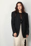 RÓHE - Blazer - High vent tailored jacket -  Black