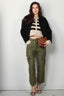 Halfboy - Vest - Alice cardigan -  Camel/black