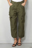 R13 - Cargo - Cropped cargo -  Vintage olive drab