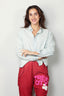 Ralph Lauren - Blouse - Cropped boxy chambray shirt -  Chambray