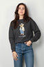 Ralph Lauren - Sweater - FRG BR CN FL-LONG sleeve-sweatshirt -  Pebble black