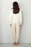 Rotate - Sweater - Lace Collar Knit Sweater -  Blanc de blanc