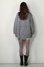 Rotate - Sweater - Knitted Logo Sweater - Charcoal Gray