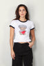 Ganni - T-shirt - Basic Jersey Bear Small T-shirt - Bright White