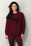 Anine Bing - Sweater - Sydney Crew - Burgundy