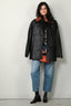 Tibi - Jas - Leather Carcoat - Black